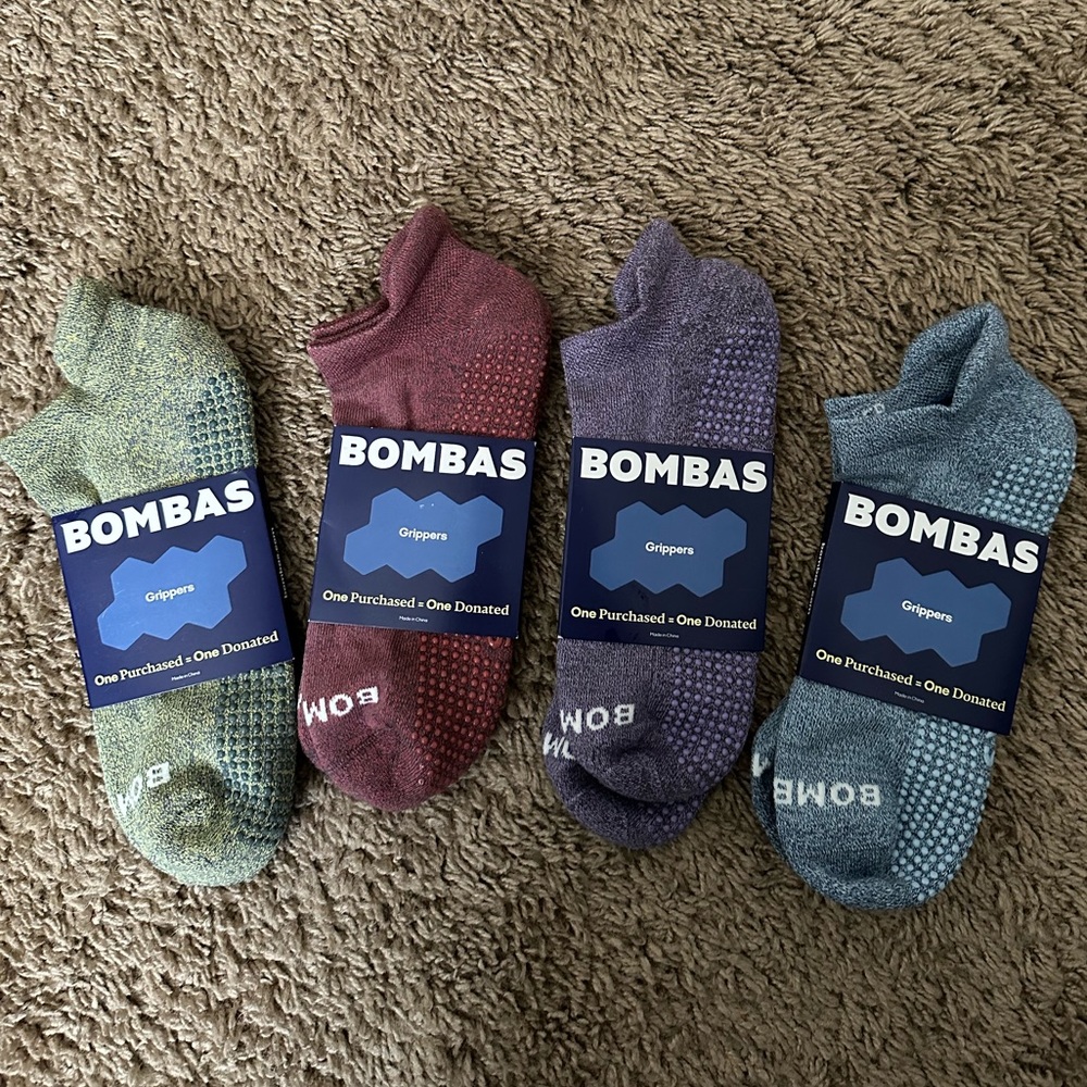 Bombas grip socks